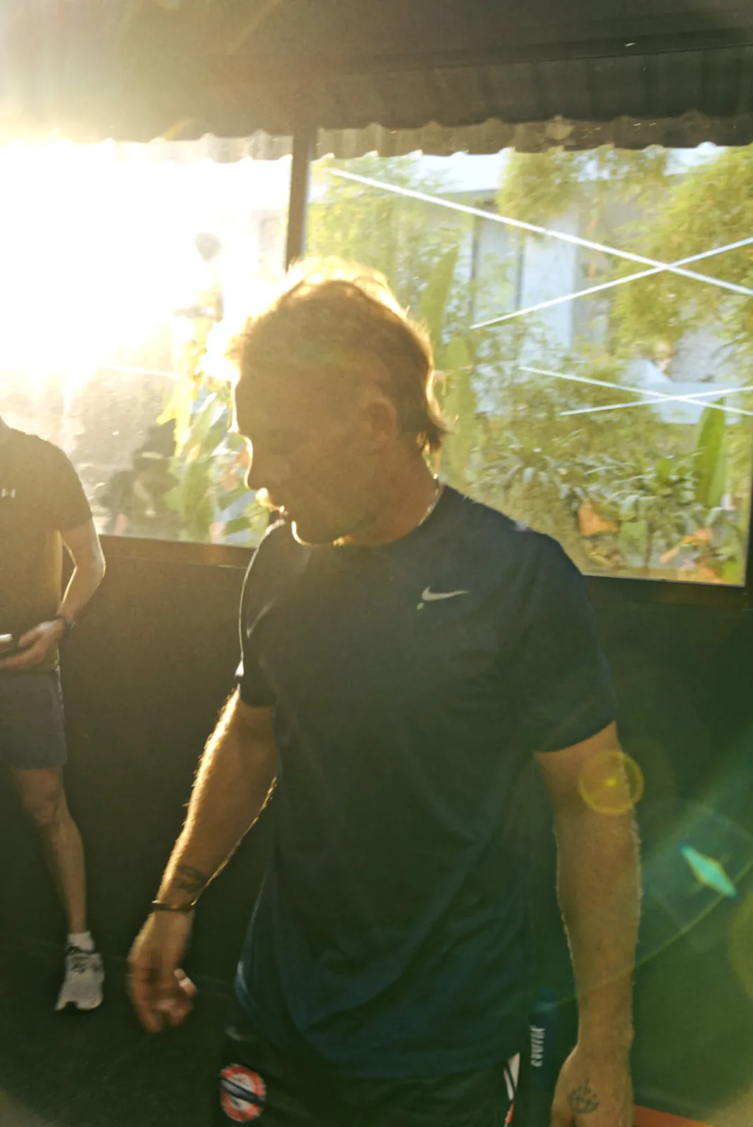 Group training session at the private gym